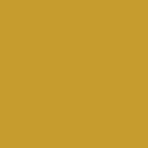 Spray paint swatch of Honey Yellow RAL 1005 from RAL Classic range