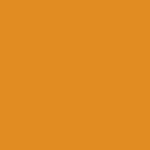 Spray paint swatch of Daffodil Yellow RAL 1007 from RAL Classic range