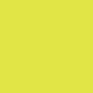 Spray paint swatch of Sulphur Yellow RAL 1016 from RAL Classic range