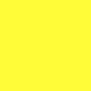 Spray paint swatch of Luminous Yellow RAL 1026 from RAL Classic range