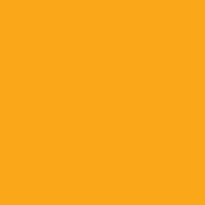 Spray paint swatch of Melon Yellow RAL 1028 from RAL Classic range