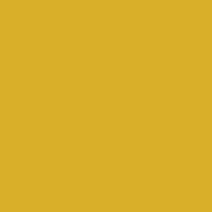 Spray paint swatch of Broom Yellow RAL 1032 from RAL Classic range