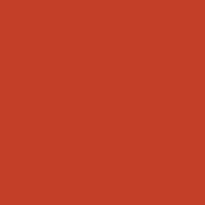 Spray paint swatch of Vermilion RAL 2002 from RAL Classic range