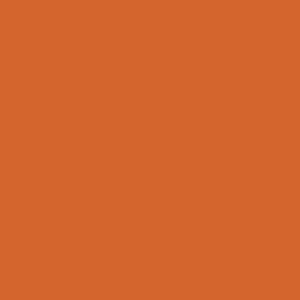 Spray paint swatch of Signal Orange RAL 2010 from RAL Classic range