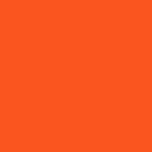 Spray paint swatch of RAL Orange RAL 2017 from RAL Classic range