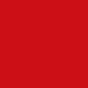 Spray paint swatch of Traffic Red RAL 3020 from RAL Classic range