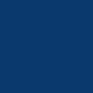 Spray paint swatch of Traffic Blue RAL 5017 from RAL Classic range