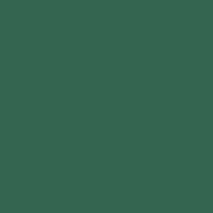 Spray paint swatch of Patina Green RAL 6000 from RAL Classic range
