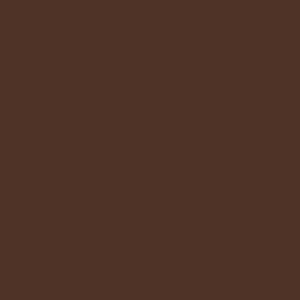 Spray paint swatch of Mahogany Brown RAL 8016 from RAL Classic range